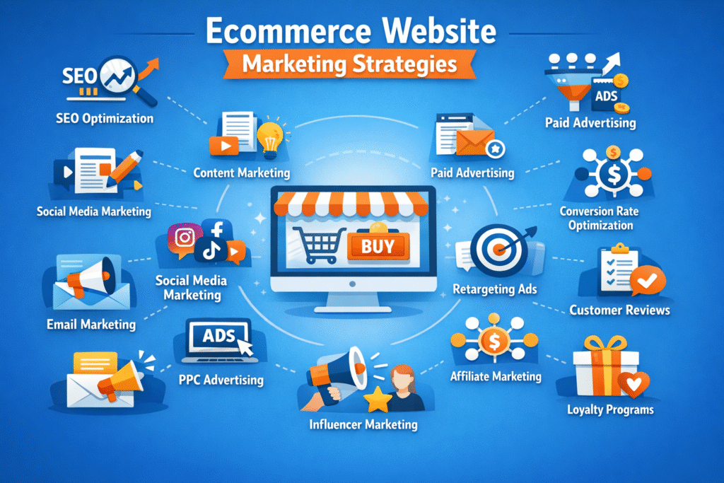 Ecommerce website marketing strategies
