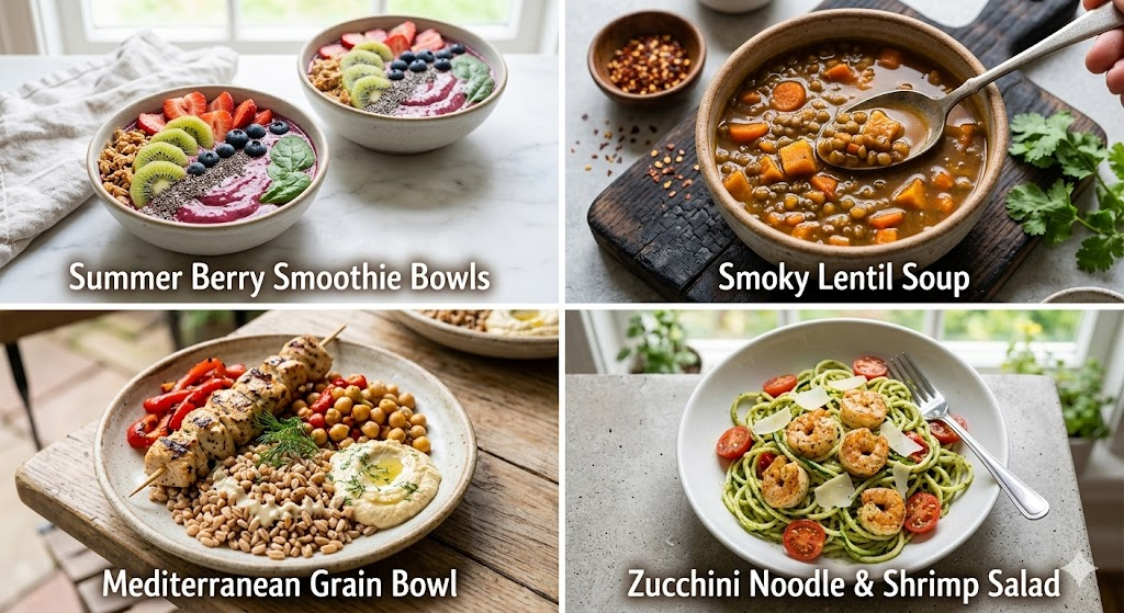  easy healthy food recipes 